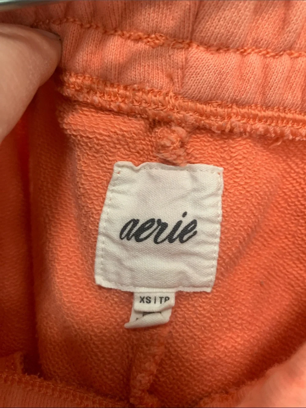 Women's Coral Orange Lounge Sweatpant Shorts